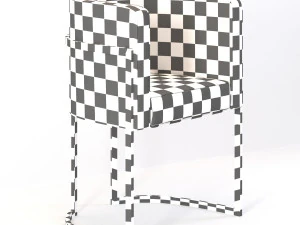 art deco chair 3D Model