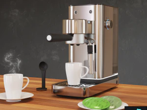 Ekspres do kawy espresso - Lumero WMF Model 3D