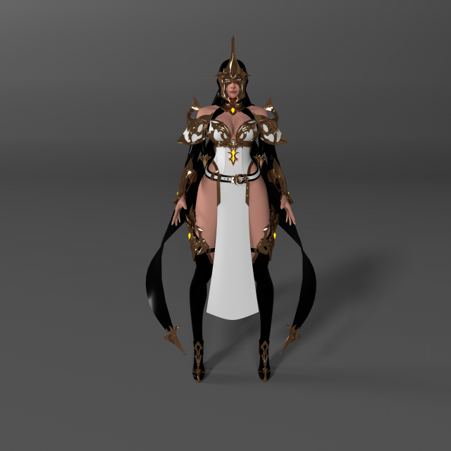 lancer 3D Модель .c4d .max .obj .3ds .fbx .stl .blend 