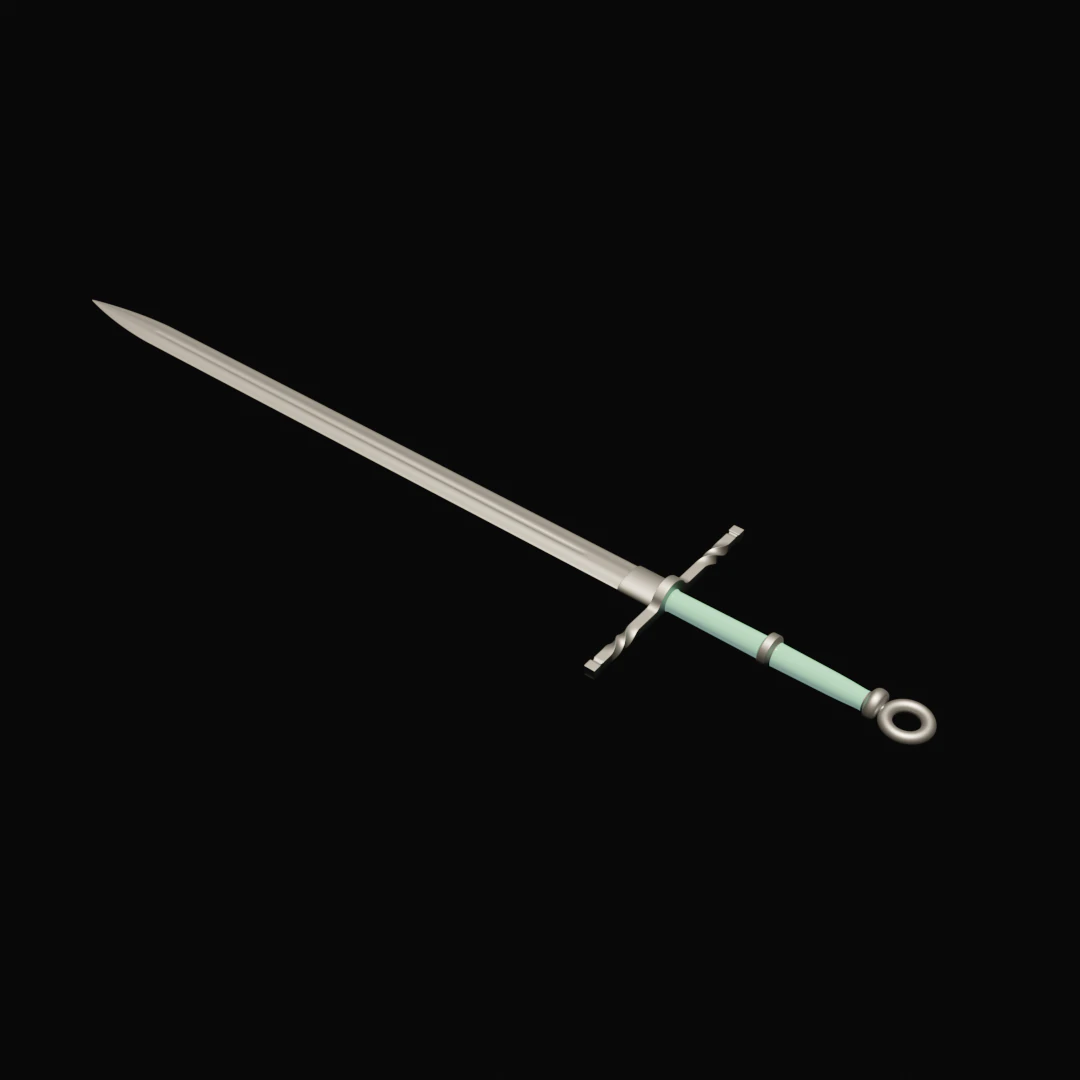 sword 3D Model .c4d .max .obj .3ds .fbx .stl .blend