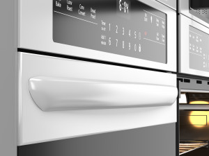 Frigidaire aappliance microwave and oven 3D-Modell
