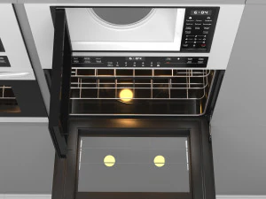 Frigidaire aappliance microwave and oven 3D Model