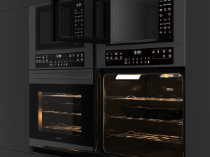 Frigidaire aappliance microwave and oven 3D-Modell