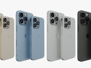 iphone 13 pro max and pro 3D मॉडल