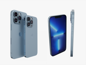 iphone 13 pro max and pro 3D मॉडल