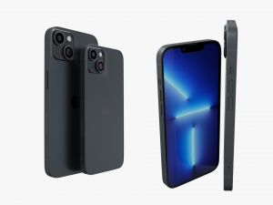 3d iphone 13 and mini Model 3D