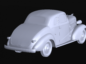 Chevy 1937 3Dプリントモデル