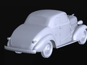 Chevy 1937 3D Print Model