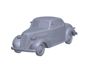 Chevy 1937 3Dプリントモデル