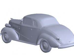 Chevy 1937 3Dプリントモデル
