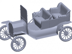 Old car 3D 打印模型