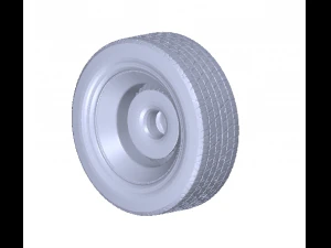 Car wheel 3D Print Model
