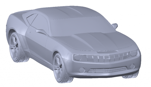 Camaro 3D 打印模型 .c4d .max .obj .3ds .fbx .stl .blend
