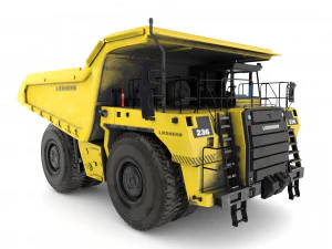 mijnbouw vrachtwagen 3D Model