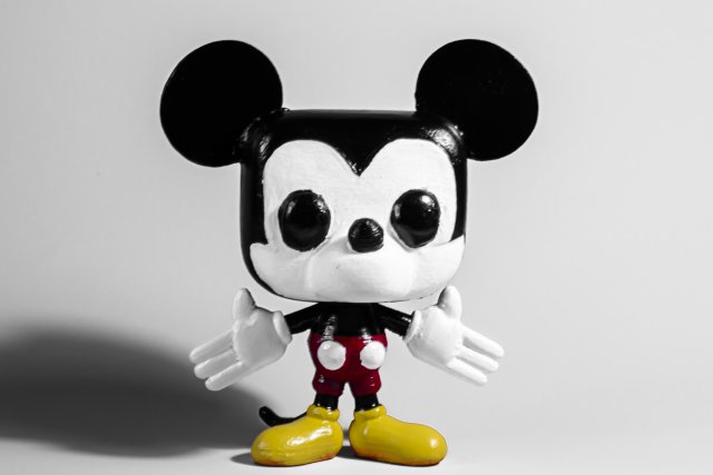 Funko pop figure mickey mouse 3D Model .c4d .max .obj .3ds .fbx .stl .blend 