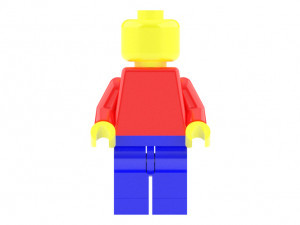 lego minifigure 3D Model