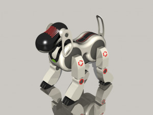 aibo model Modello 3D