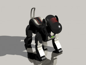 aibo model Modello 3D