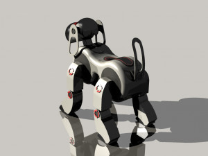 aibo model Modello 3D