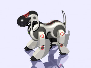 aibo model Modello 3D