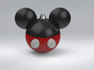 エスフェラ ミッキーマウス 3Dモデル