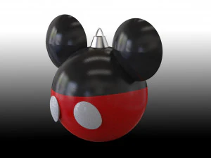 esfera mickey mouse 3D Model