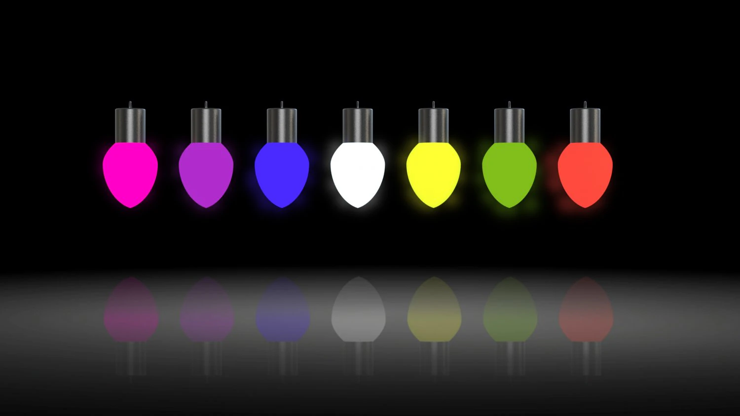 crhistmas lights 3D Model .c4d .max .obj .3ds .fbx .stl .blend