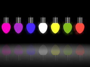 crhistmas lights 3D Model