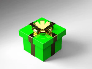 christmas gift 3D Model