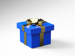 christmas gift 3D मॉडल