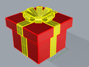 christmas gift 3D Model
