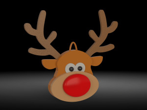 Reindeer ornament Modelo 3D