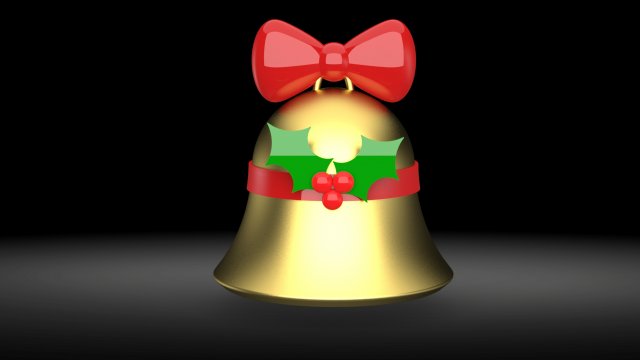 bell 3D 模型 .c4d .max .obj .3ds .fbx .stl .blend