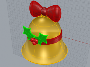 bell 3D 模型