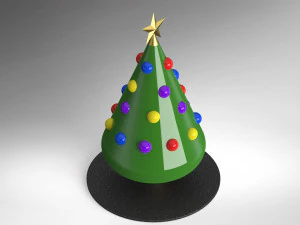 albero di Natale Modello 3D