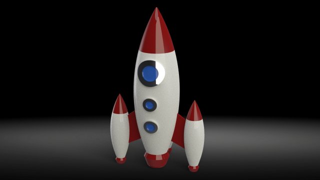 Spaceship 3D 模型 .c4d .max .obj .3ds .fbx .stl .blend 