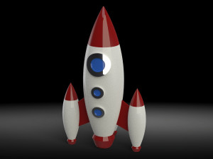 Spaceship 3D Model