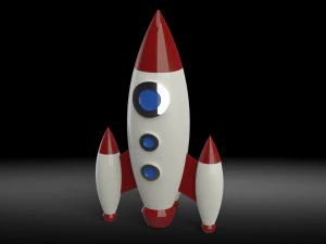 Pesawat luar angkasa Model 3D