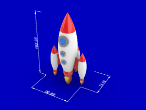 Spaceship 3D 模型