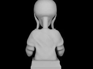the scream print model 3d 3D Print Model