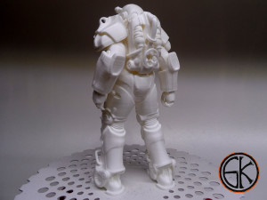 t-60 armor from the fallout game Modèles 3D en vedette