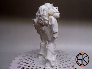 t-60 armor from the fallout game Modèles 3D en vedette