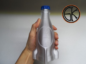 a bottle of cola kernels from fallout 4 3D Print Model