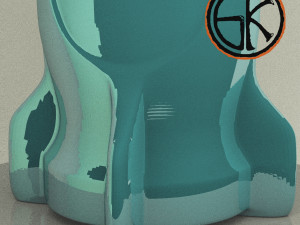 a bottle of cola kernels from fallout 4 3D Print Model