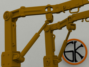 lift to the workshop for power armor from the game fallout 4 part 1 3D 打印模型