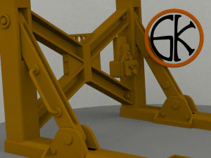lift to the workshop for power armor from the game fallout 4 part 1 3D Print Model