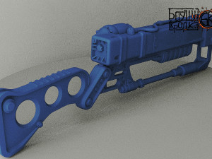 part 3 laser rifle fallout 4 scale 1 and 2 3D Принт Модель
