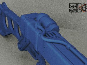 part 3 laser rifle fallout 4 scale 1 and 2 3D Принт Модель