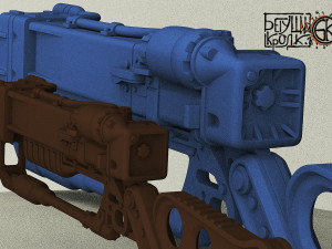 part 3 laser rifle fallout 4 scale 1 and 2 3D Принт Модель