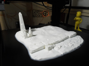 statuette for the game fallout armor t-60 dog 3D प्रिंट मॉडल